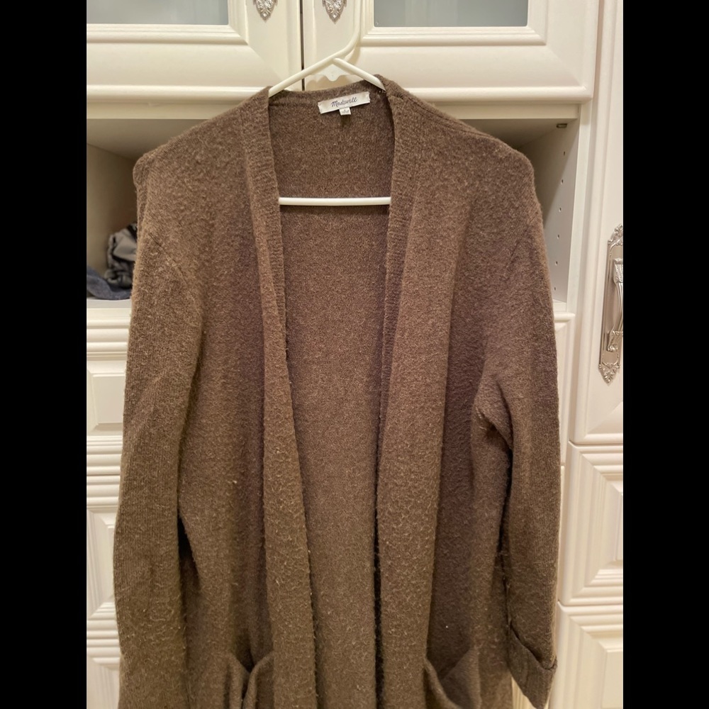 Madewell open cardi